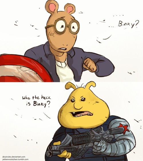 jabberwockyface:Because I was talking about the Winter Soldier...