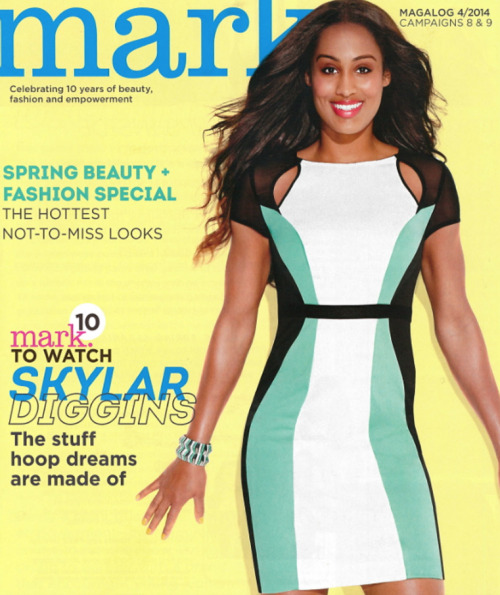 Skylar Diggins joins Mark as their latest cover star