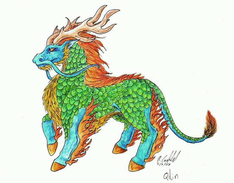 Wanna See something Weird? — The Qilin is a legendary creature found in