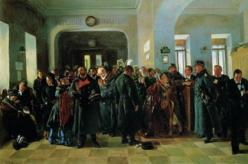 artist-makovsky:The Collapse of a Bank, Vladimir...