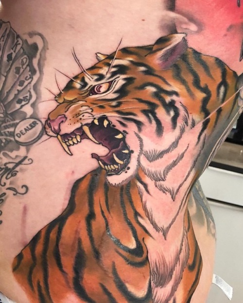 horitsugu-tattoo:#tiger. Thanks...