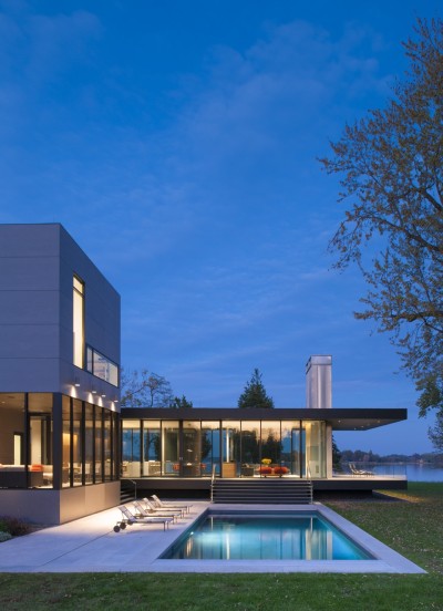 aros:<br /><br />Tred Avon River House by Robert M. Gurney Architect<br />