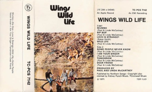 jacobthomas2:Paul McCartney / Wings: cassette covers.