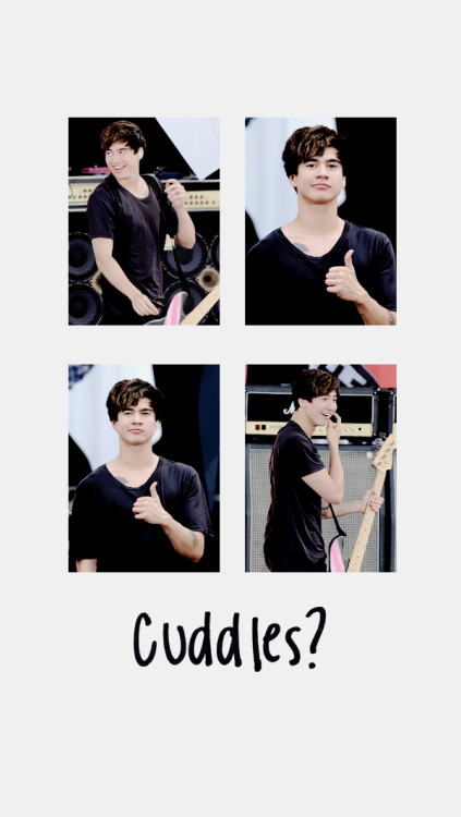 luminescent-icons:❀ 5 seconds of summer lockscreens ❀like this...