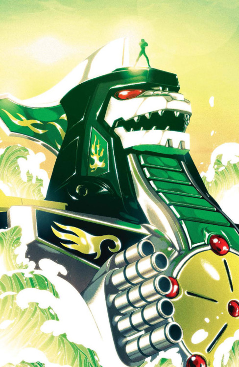 castlewyvern:Mighty Morphin Power Rangers Zord variant covers...