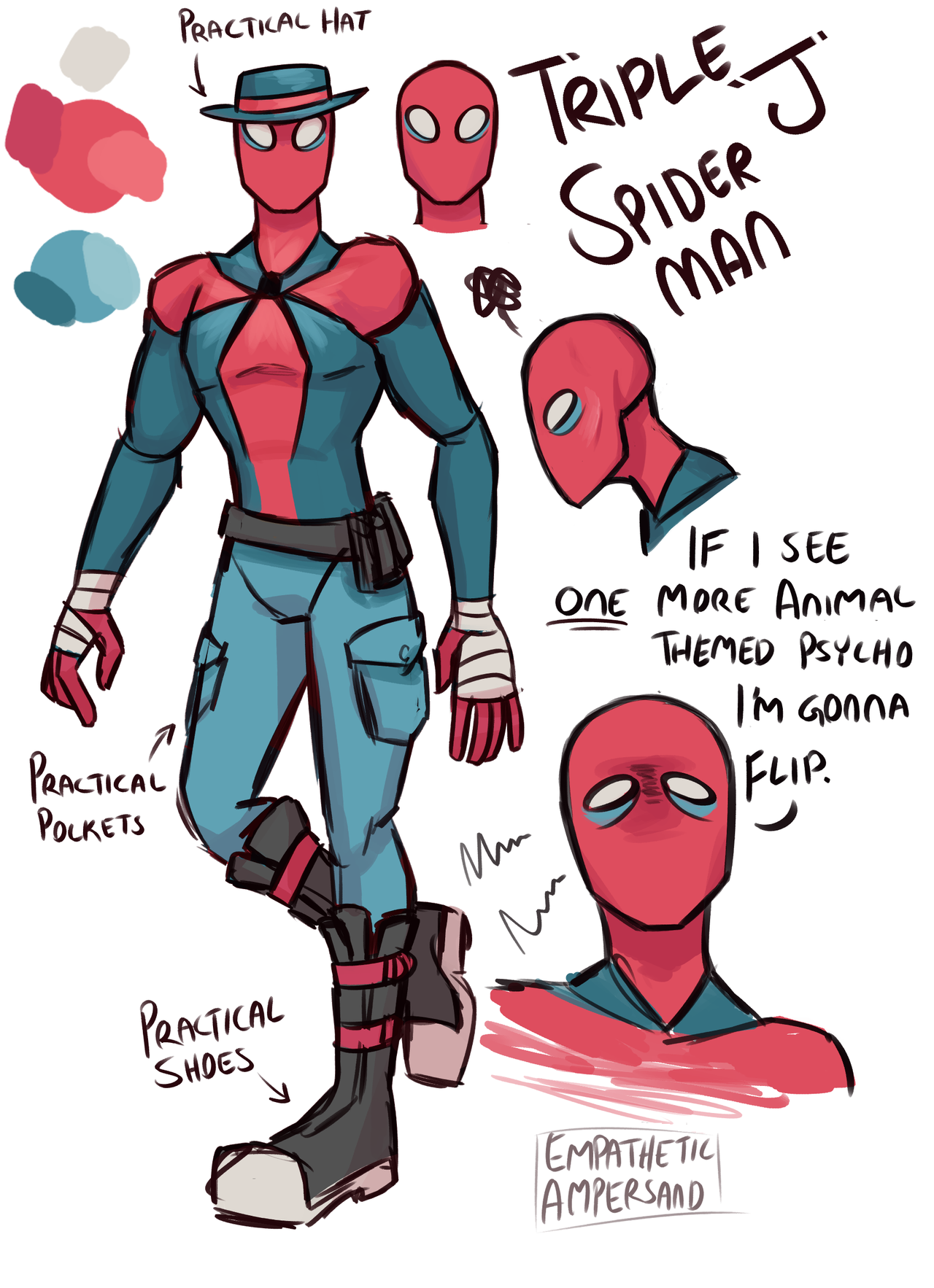 spiderman oc on Tumblr