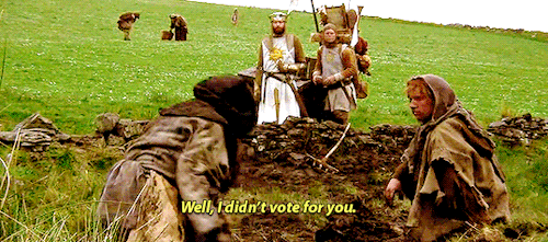 The one question the peasants had for King Arthur in Monty Python and the H...