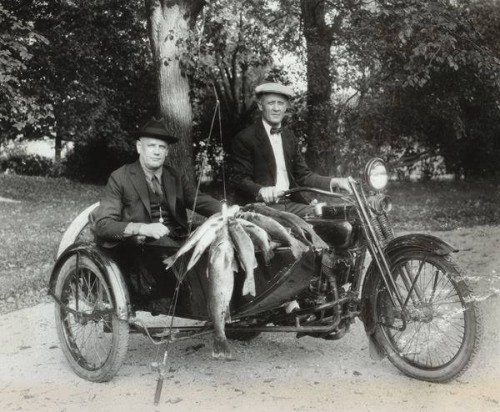 historium:Bill Harley and Arthur Davidson in the 1900’sFine...