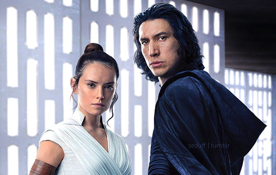 Kylo Ren Ben Solo and Rey in The Rise of... - creativity & nonsense