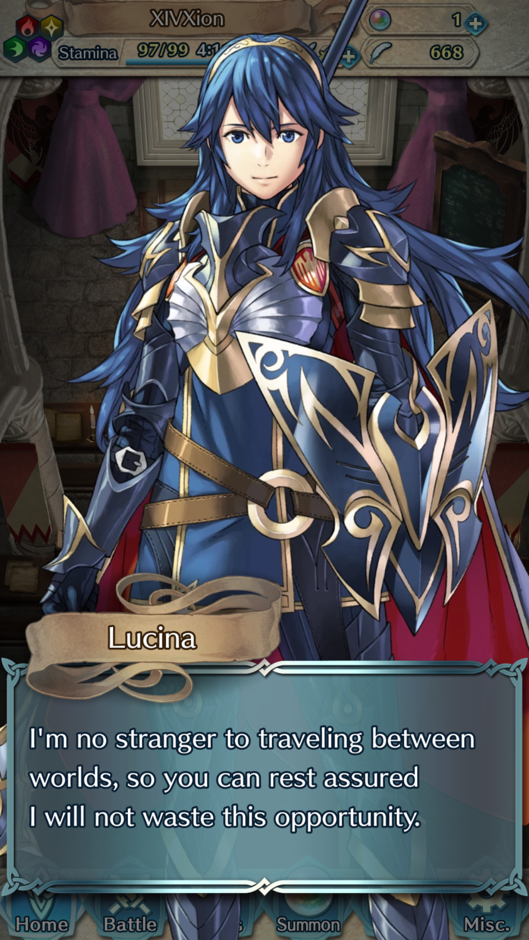 brave princess lucina iv