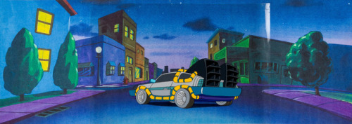 talesfromweirdland:Animation cels from Back to the Future: The...