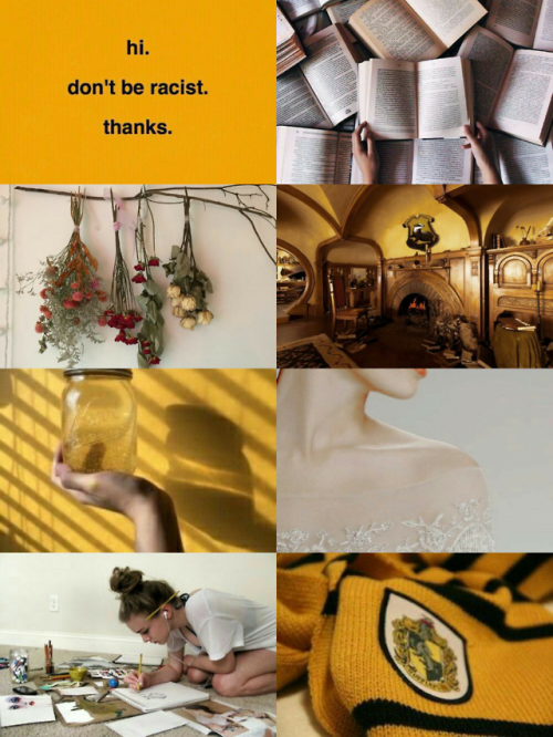 hufflepuff aesthetic collage | Tumblr