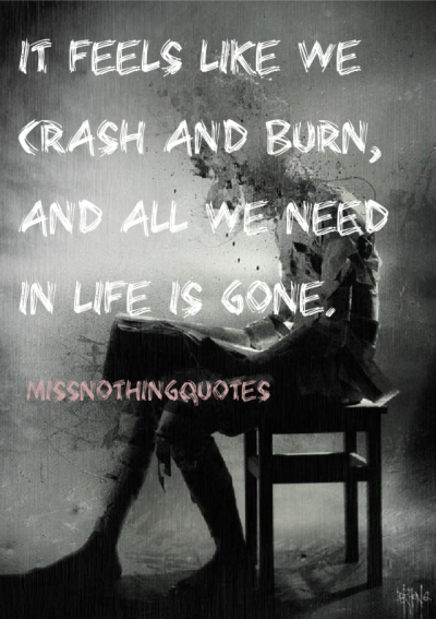 Crash And Burn Lyrics Tumblr