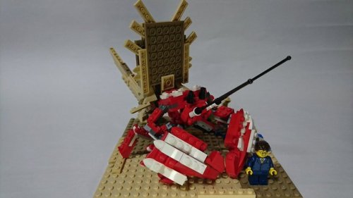 damnwyverngems:Daimyo Hermitaur LEGO x 五月は鯉のぼり