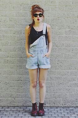 denim overalls on Tumblr