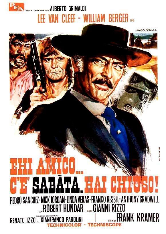 NEON MARQUEE — The painterly quality of spaghetti western posters...