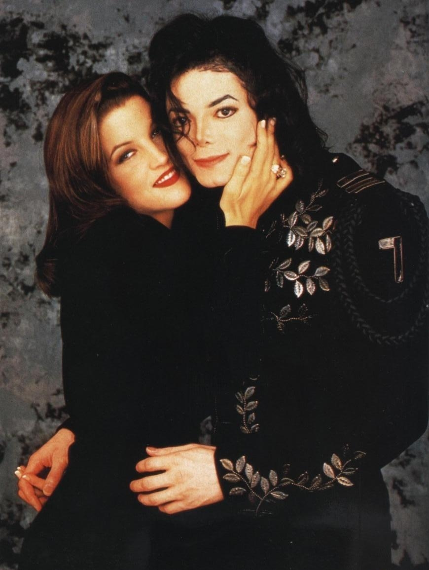Michael Jackson Wife Michael Jackson And Wife Lisa Marie Presley