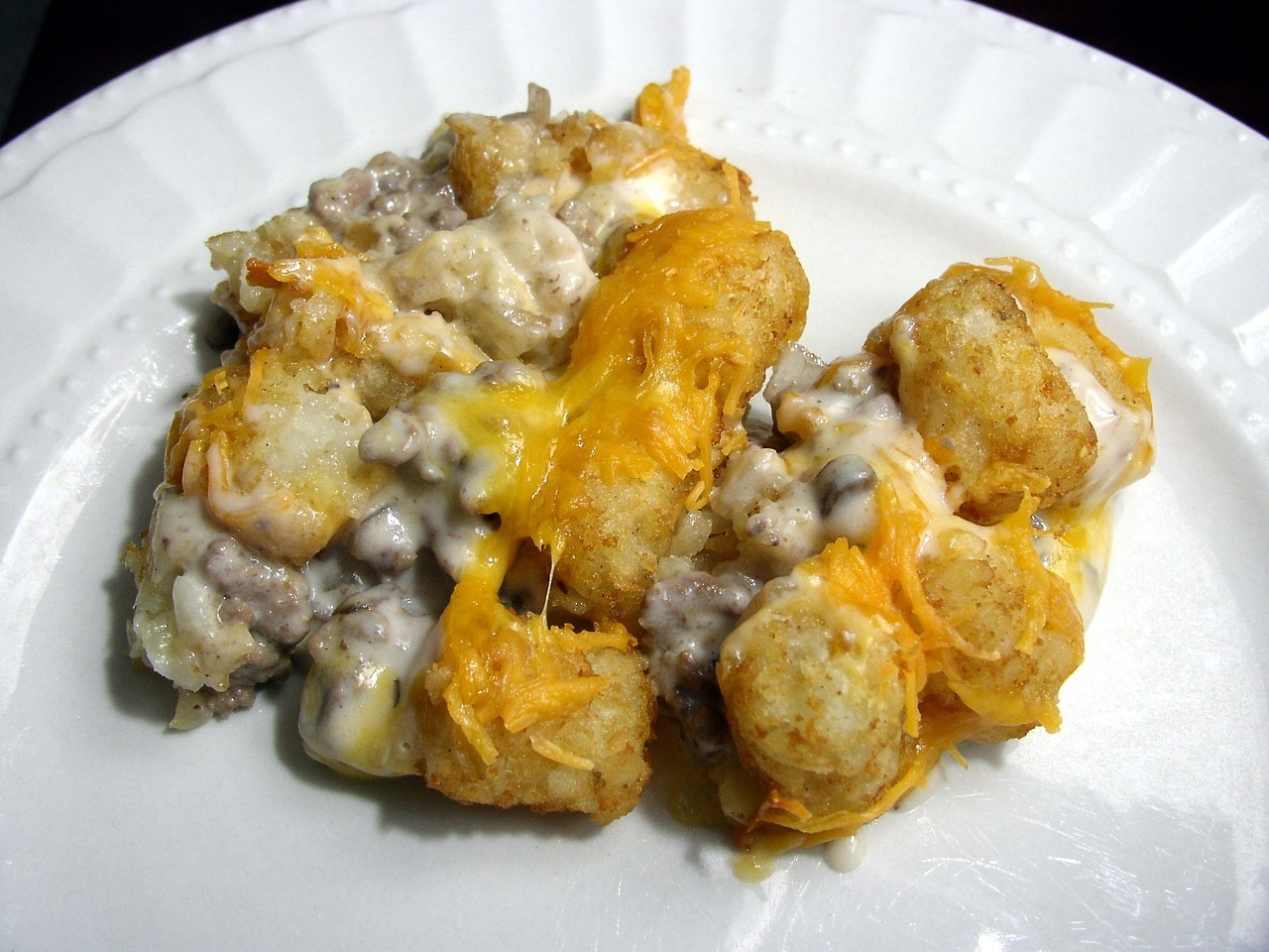 tater tot casserole recipe with ground beef