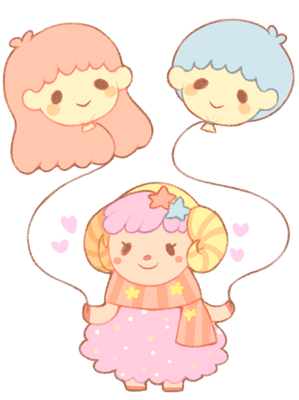 kkshoujo:all sanrio villagers together this time ✿