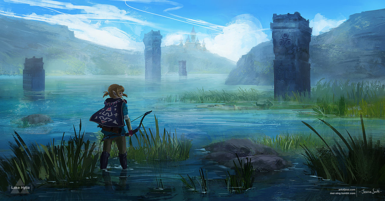 Legend of Zelda Redesign Concept Art - Created by...