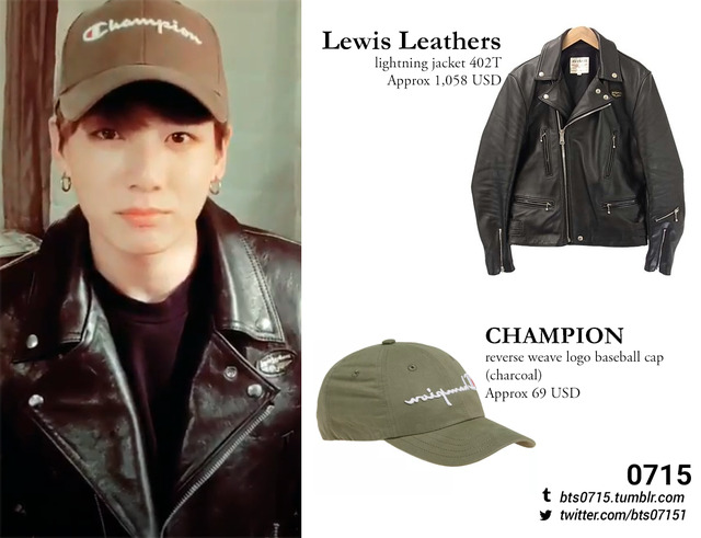 jungkook champion hat