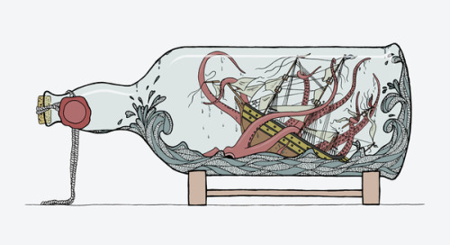 ship in a bottle on Tumblr