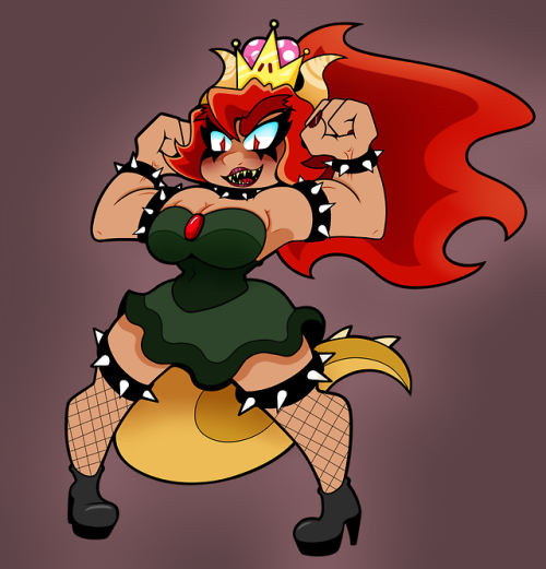 patchvvork:I tripped and fell in the Bowsette bandwagon :B… At...