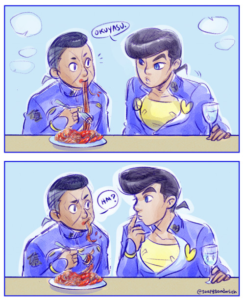 soapysandmich:josuyasu edition of a bit shamelessly stolen...