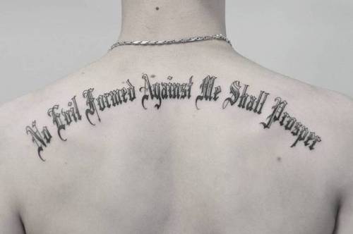 tattoo bible quotes