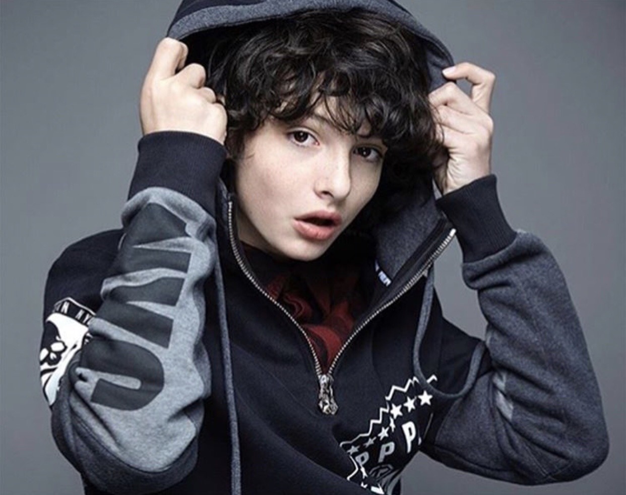 Finn Wolfhard new hair