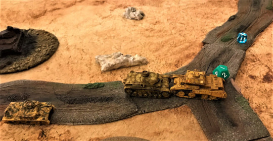 3 Panzer III rams A13