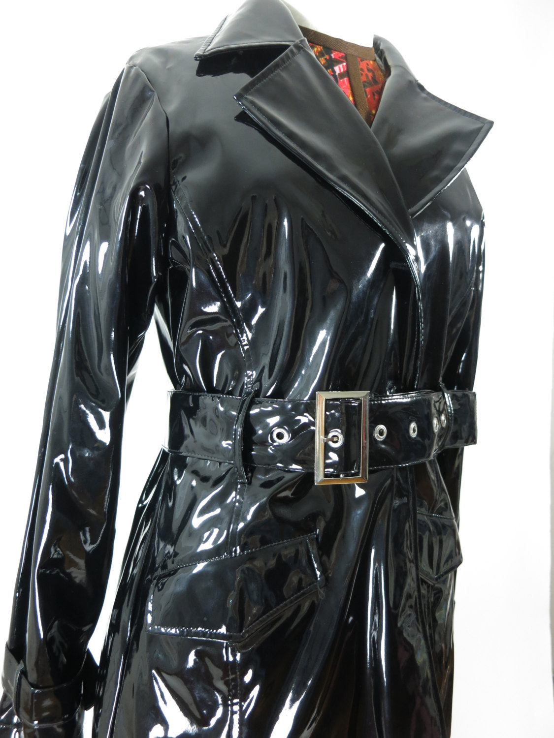 Untitled — PVC Trench Coat