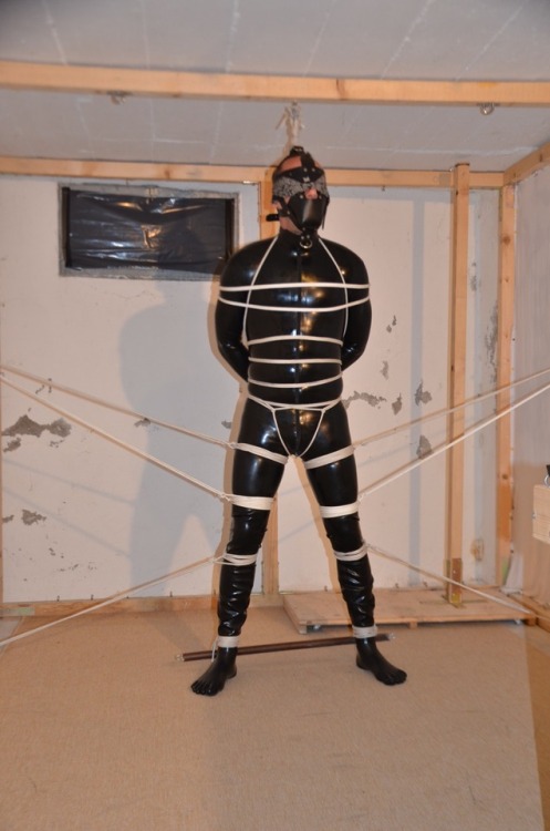 rebelkuir:Again , strictly bound and gagged with @boy