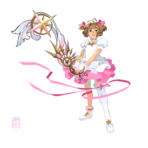 fellowadventurers:japhers:japhers:Keyblade Master Sakura...