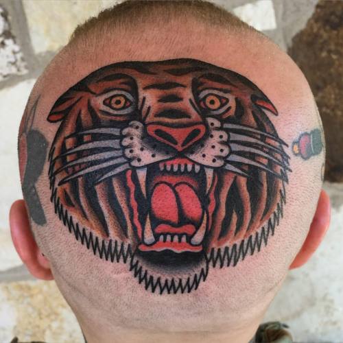 Put this cat on the back of Chris’ head. Thank you! (at...