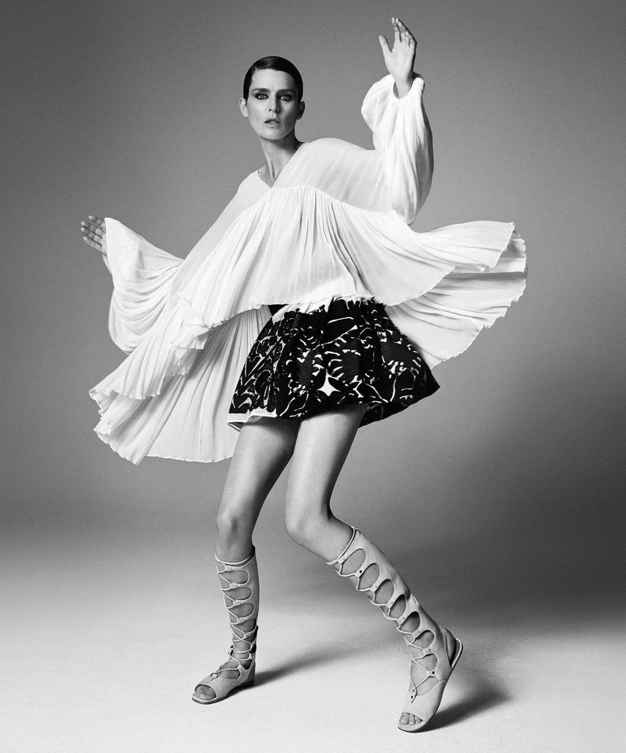 from obscure to demure — Stella Tennant by Luigi & Iango for Neiman ...