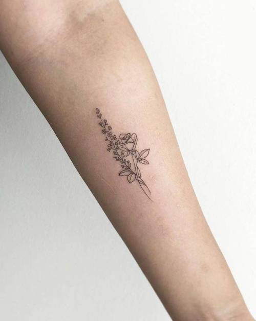 50 Trendy Small Flower Tattoo Designs For Girls 2024 | Lovely Small Flower  Tattoos | Flower Tattoos! - YouTube