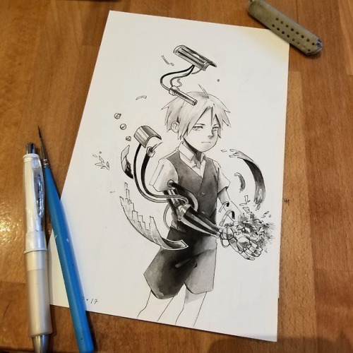 mmediocreman:Some fma inktobers from 2017I’ll be selling...