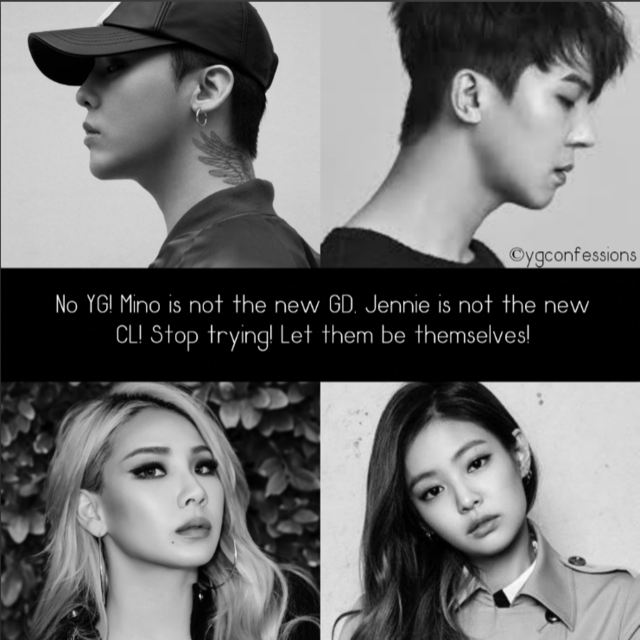 YG Confessions : No YG! Mino is not the new GD, Jennie is not the...