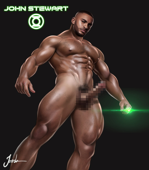 jordenarts:GREEN LANTERN John Stewart Jorden ArtsFor a...