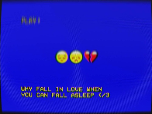 vaporwave vhs vhs art vhspunk seapunk vaporpunk love feelings Asleep ny naifyouth bedtime louxe
