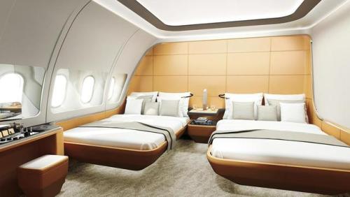 flyingprivate:B787-8 Guest Bedroom Interior Design