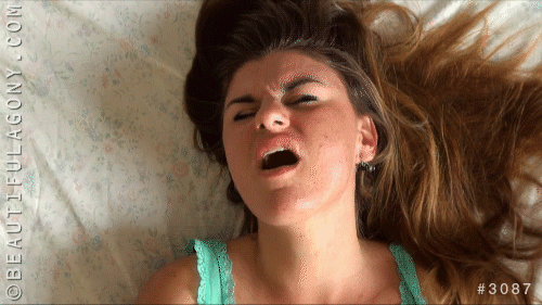 Beautiful Brunette Anal Orgasm
