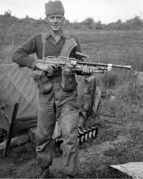 ourforgottenwars:British Army soldier of the Royal Norfolk...