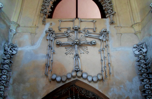 leona-florianova:The Sedlec Ossuary located beneath the...