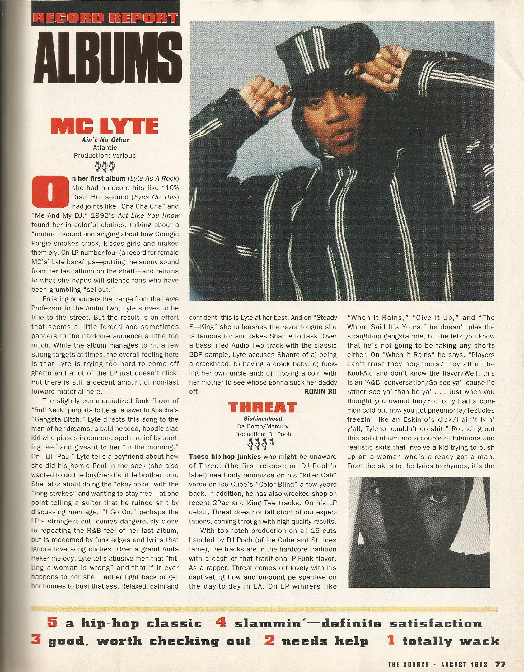 HipHop-TheGoldenEra: Record Report - The Source August 1993