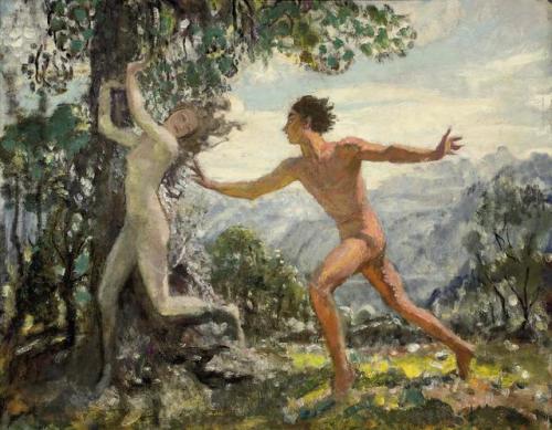 hildegardavon:George Spencer Watson, 1869-1934Apollo and...