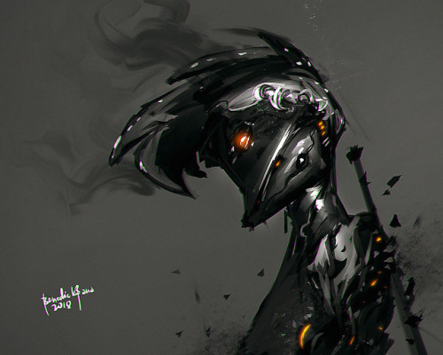 cyberclays:Warframe Fan Art (part 1 / 2)- by Benedick...