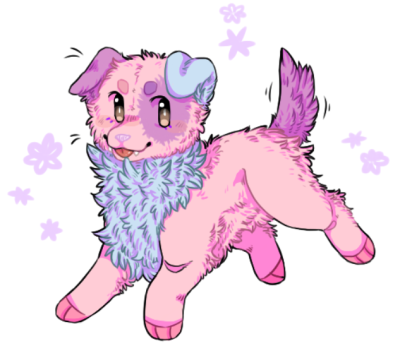 webkinz cotton candy puppy