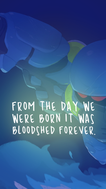 mynerdylockscreens:quote lockscreens from nuclear throne, by...